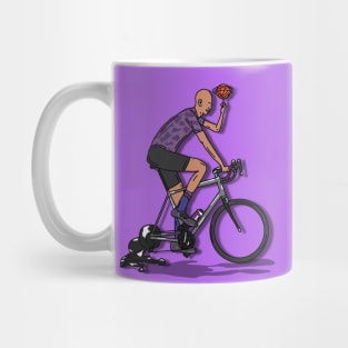 Indoor ride with Reggie Mug